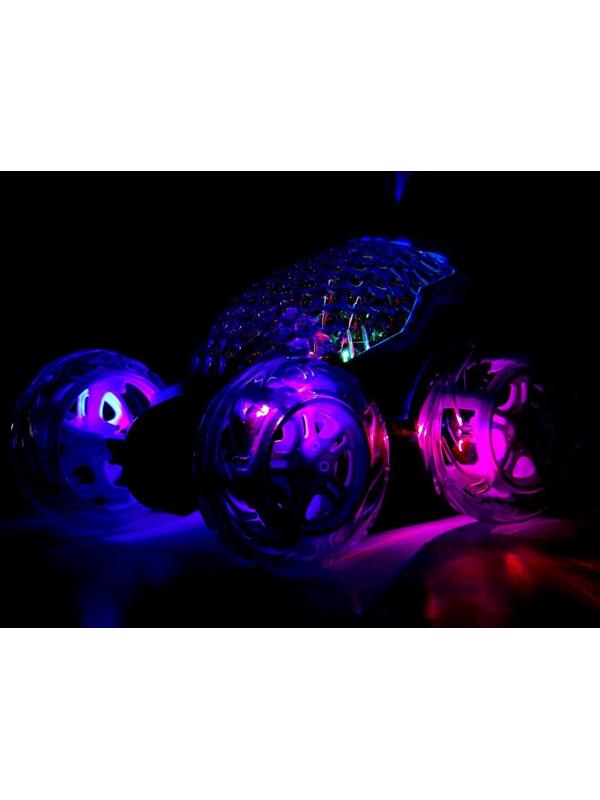 Перевёртыш радиоуправляемый «Трюкач», подсветка колес, работает от аккумулятора цвет синий