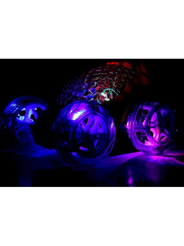 Перевёртыш радиоуправляемый «Трюкач», подсветка колес, работает от аккумулятора цвет красный