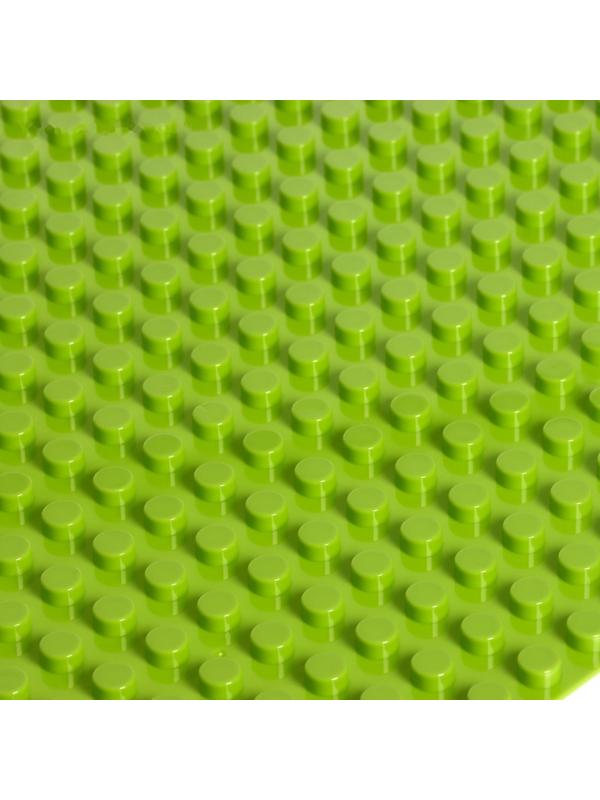 Пластина-основание для конструктора, 27 × 38,5 см, цвет салатовый