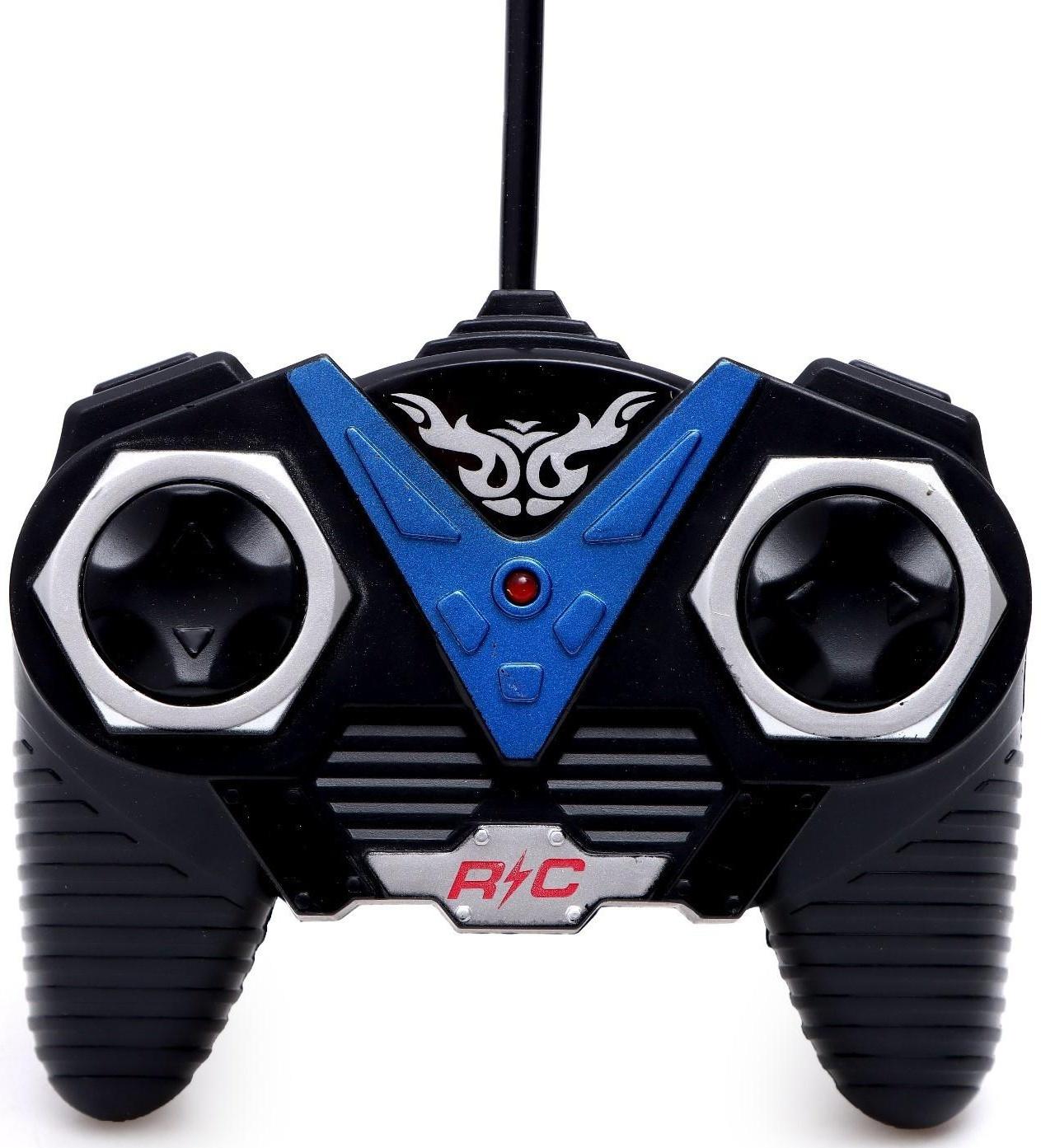 Мотоцикл радиоуправляемый «Квадроцикл», 1:12, цвет синий