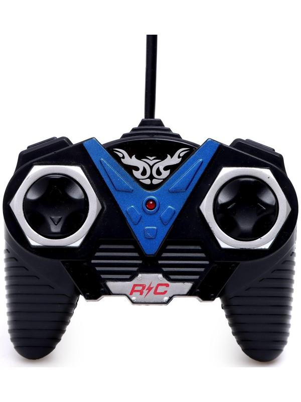 Мотоцикл радиоуправляемый «Квадроцикл», 1:12, цвет синий