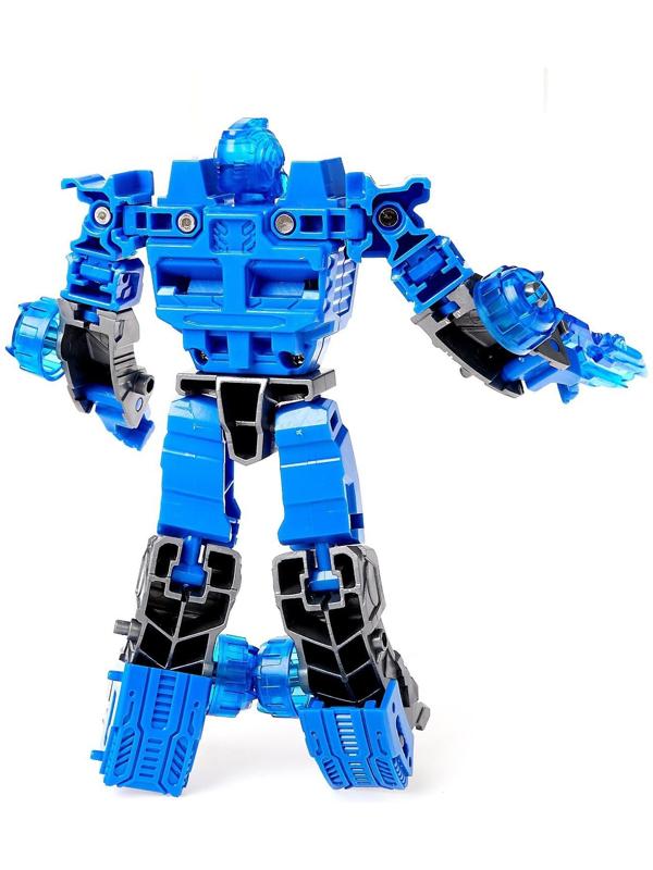 Робот «Часы», трансформируется в робота и машинку, цвет синий
