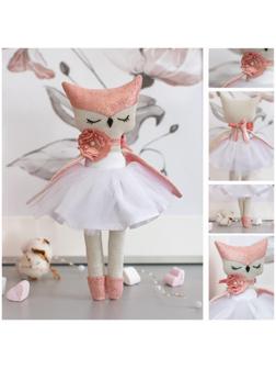 Мягкая игрушка «Сова Тея», набор для шитья, 21 × 0,5 × 29,7 см