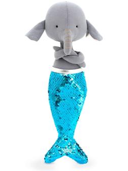 Мягкая игрушка «Слонёнок Элис Русалка», 30 см
