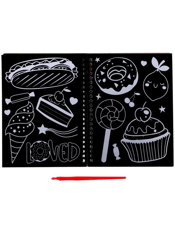 Творческая книга «Гравюры. Стирай и рисуй», 14 стр.