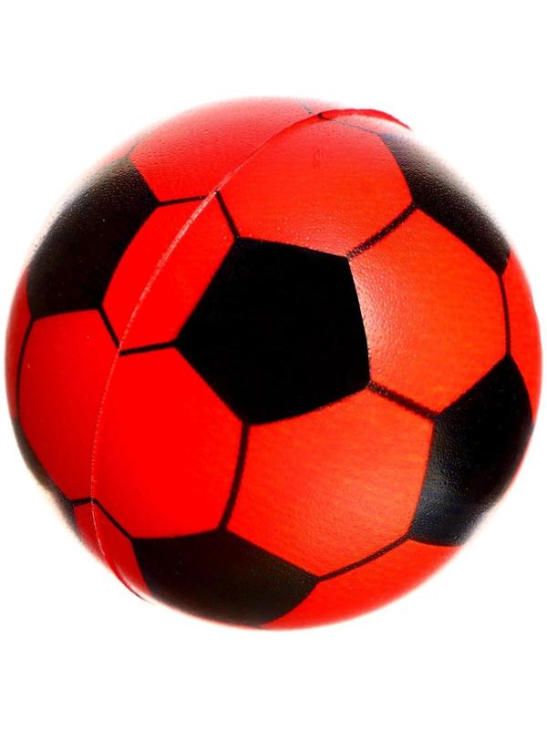Мяч «Футбол», 4,5 см., цвета микс, 1 шт., 7393826