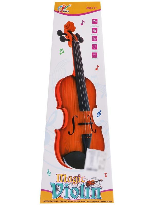 Игрушка музыкальная «Скрипка. Маэстро», звуковые эффекты, цвет светло-коричневый