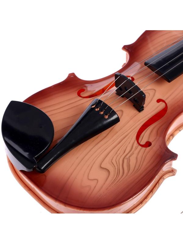 Игрушка музыкальная «Скрипка. Маэстро», звуковые эффекты, цвет светло-коричневый