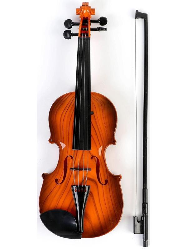 Игрушка музыкальная «Скрипка. Маэстро», звуковые эффекты, цвет коричневый