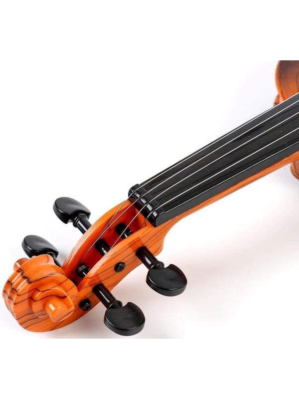 Игрушка музыкальная «Скрипка. Маэстро», звуковые эффекты, цвет коричневый