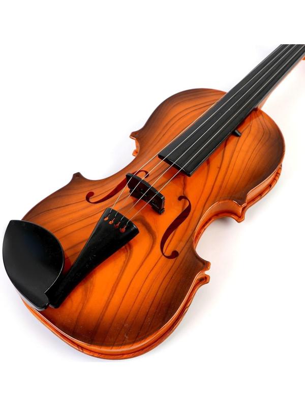 Игрушка музыкальная «Скрипка. Маэстро», звуковые эффекты, цвет коричневый