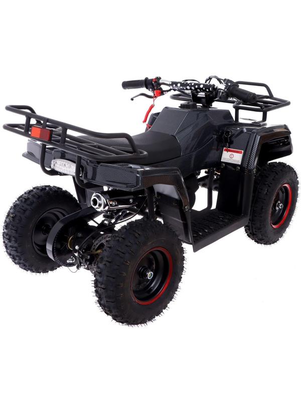Квадроцикл бензиновый ATV GR6.40 - 49cc, цвет чёрный карбон