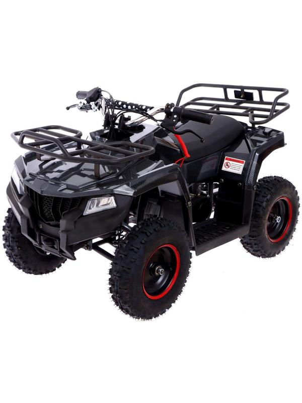 Квадроцикл бензиновый ATV GR6.40 - 49cc, цвет чёрный карбон