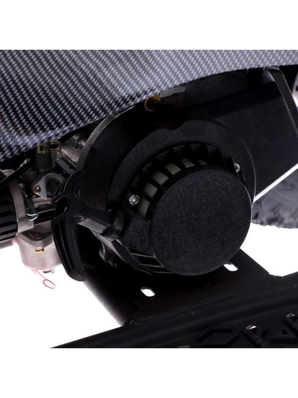 Квадроцикл бензиновый ATV GR6.40 - 49cc, цвет чёрный карбон