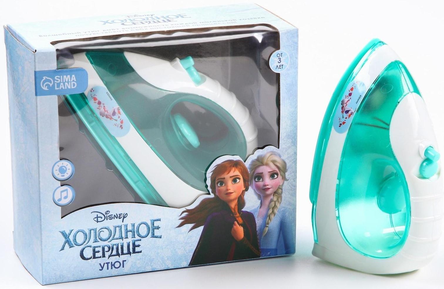 Бытовая техника «Утюг» Frozen, Холодное сердце, звук, свет