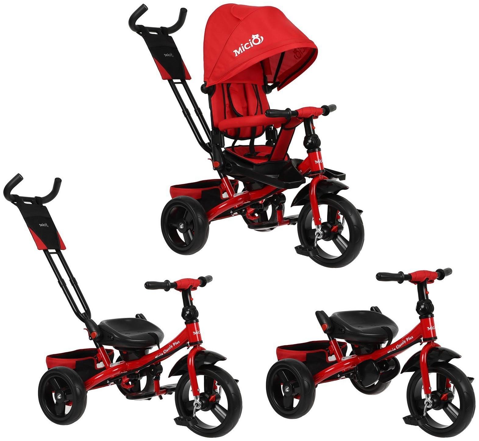Велосипед трехколесный Micio Classic Plus, колеса EVA 12