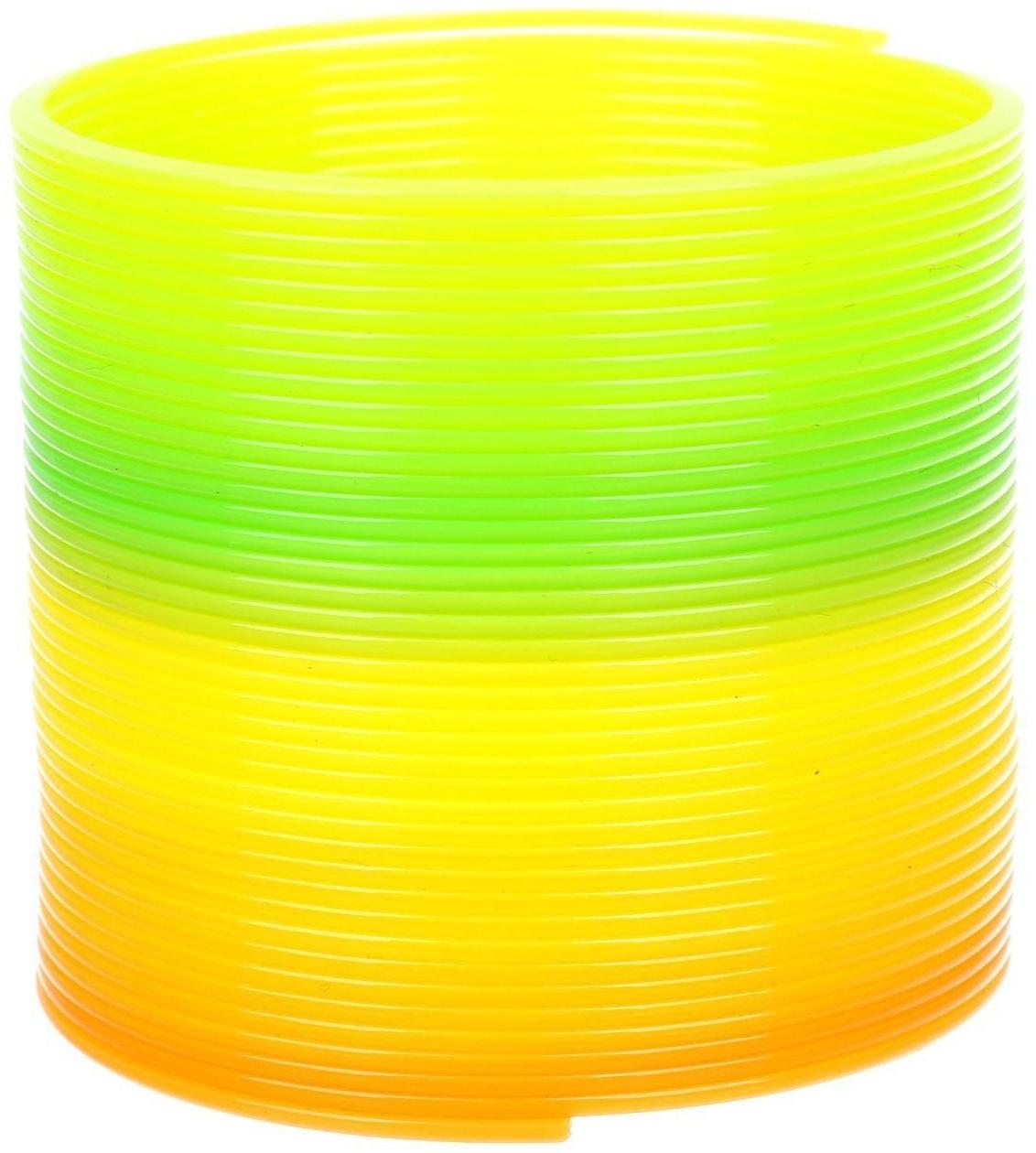 Спираль-радуга «Зелёный монстрик»