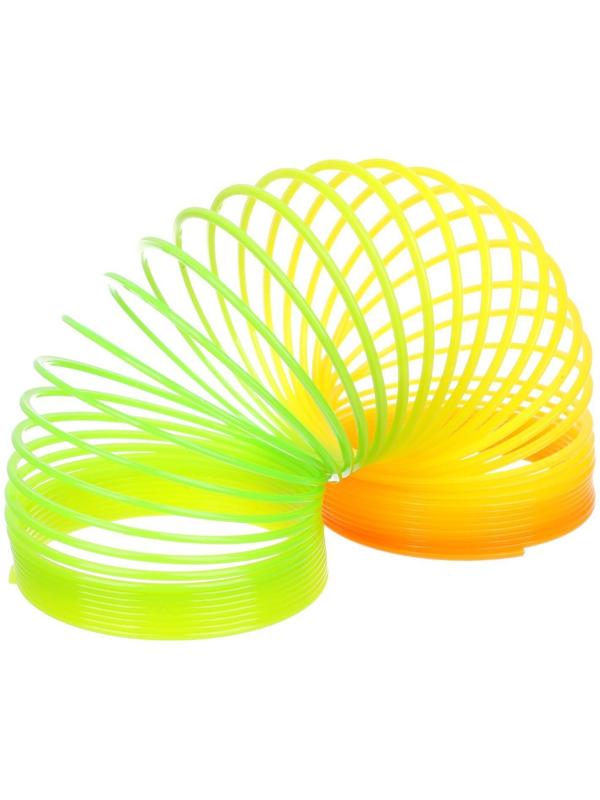 Спираль-радуга «Зелёный монстрик»