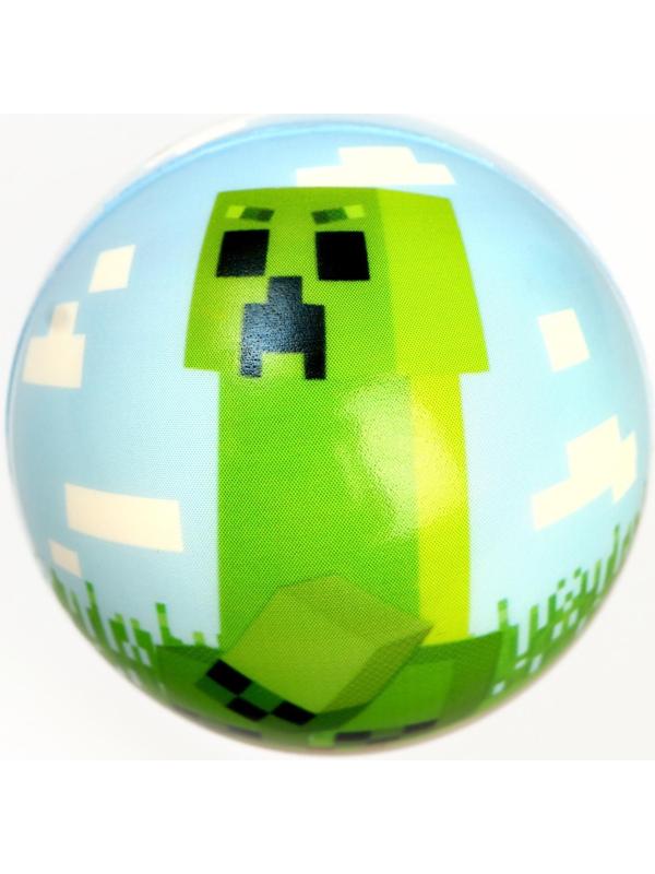 Мягкий мяч «Весёлый мячик Minecraft» 6,3 см. / Микс 1 шт.