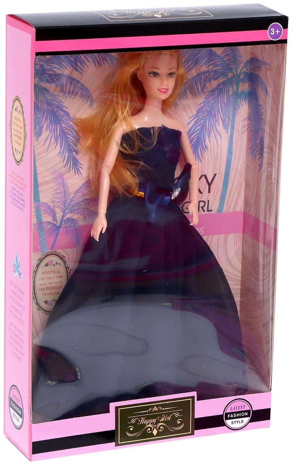 Кукла-модель «Миранда» в пышном платье, МИКС