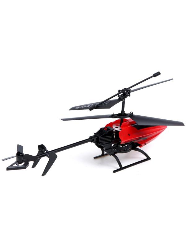 Вертолёт радиоуправляемый «Эксперт», работает от аккумулятора, цвет красный