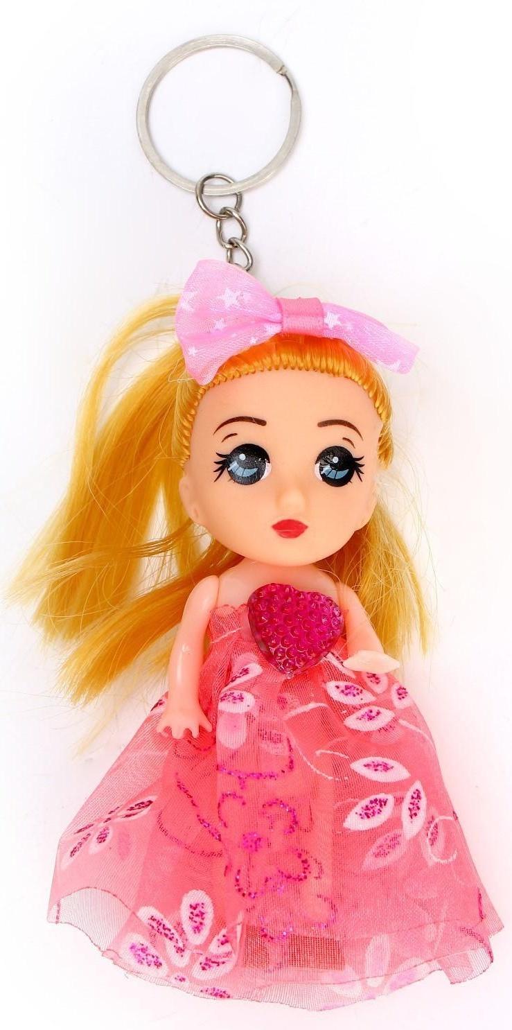 Кукла «Вика» на брелоке, цвет МИКС