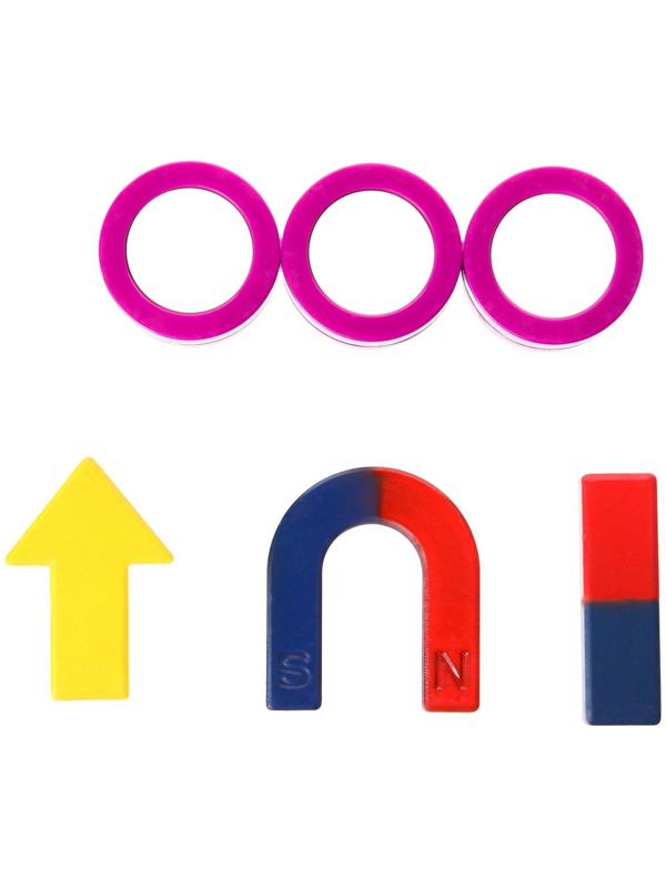 Набор для опытов Фиксики «Магнитные опыты», с кольцами