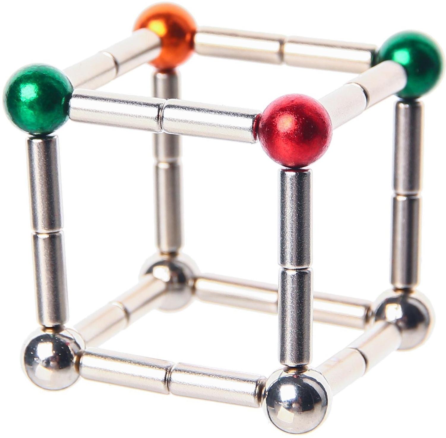 Набор для опытов Фиксики «Магнитные опыты», шарики и палочки