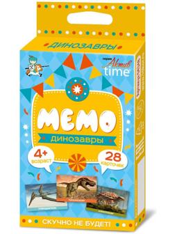 Настольная игра «Мемо. Динозавры»