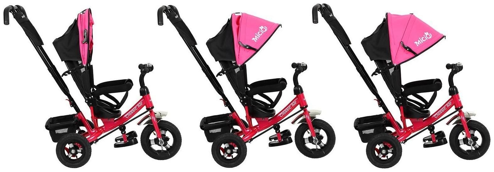 Велосипед трехколесный Micio Classic Air, надувные колеса 10