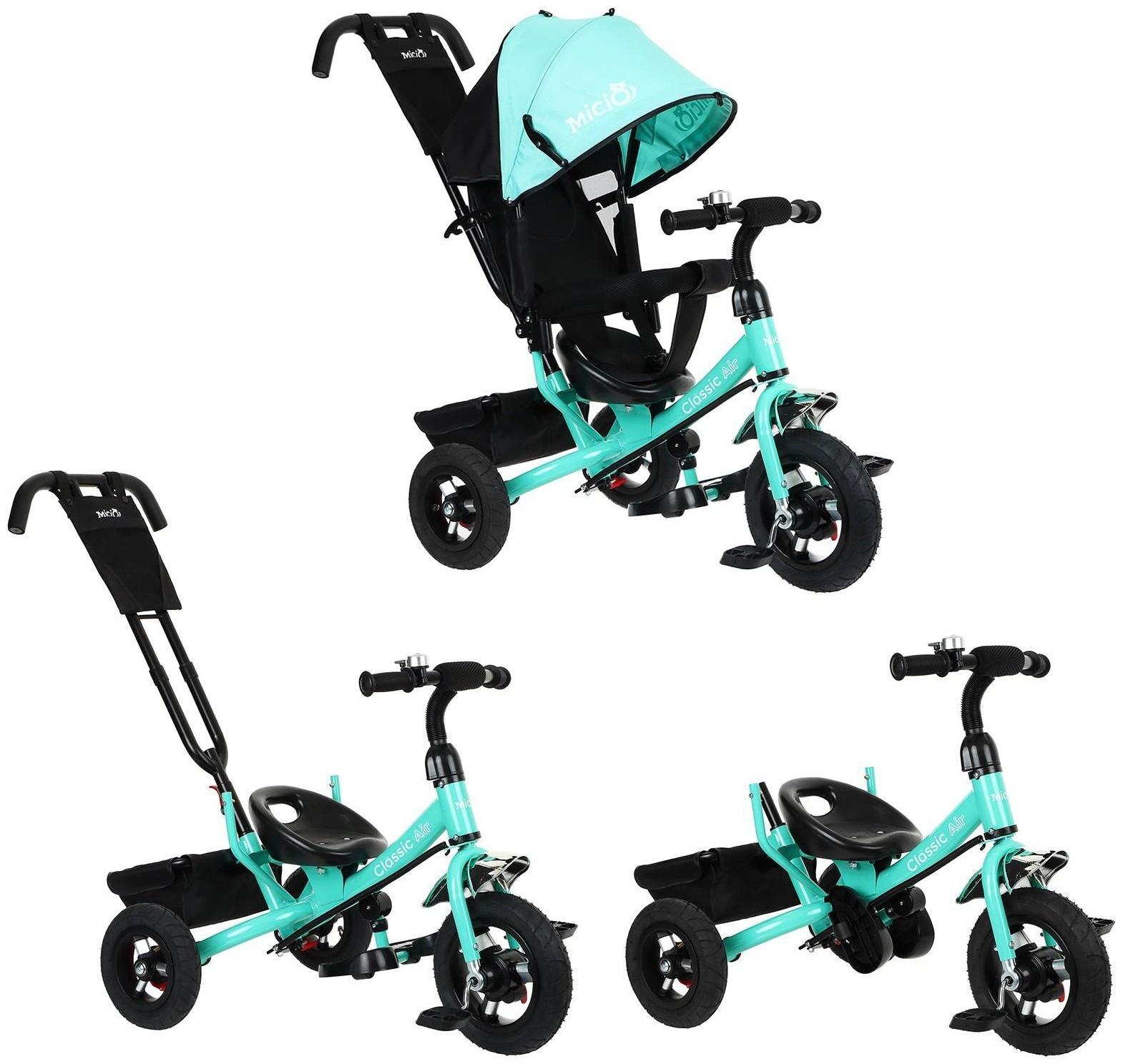 Велосипед трехколесный Micio Classic Air, надувные колеса 10