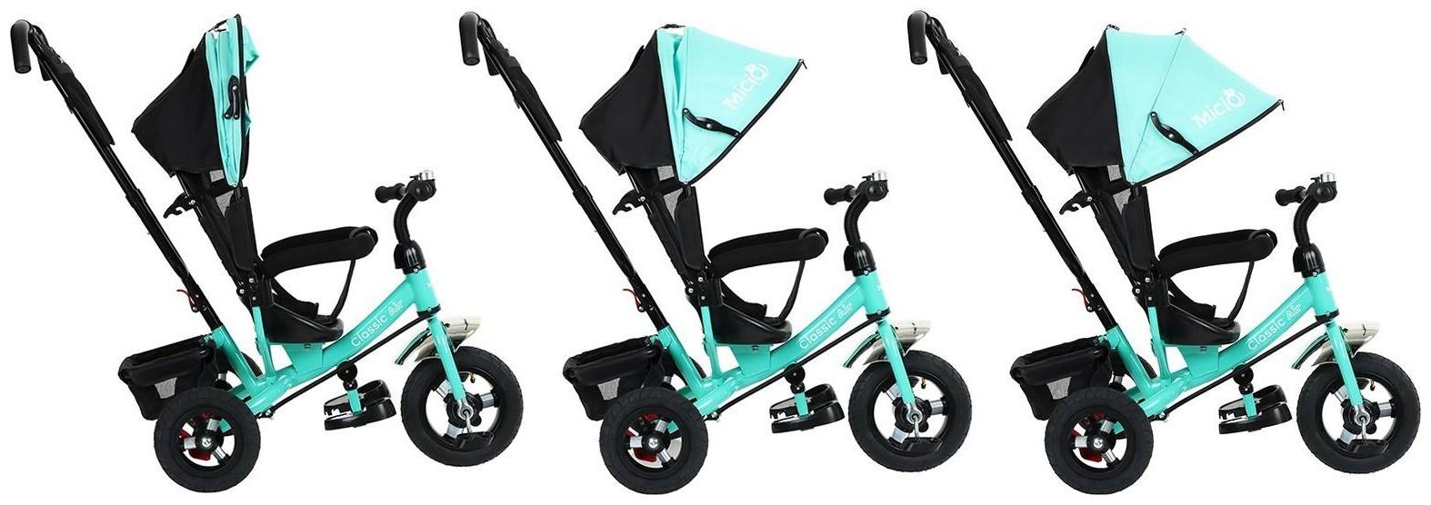 Велосипед трехколесный Micio Classic Air, надувные колеса 10