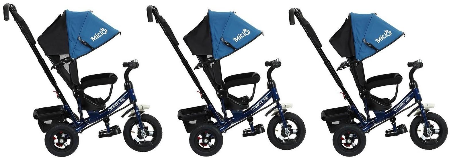 Велосипед трехколесный Micio Classic Air, надувные колеса 10