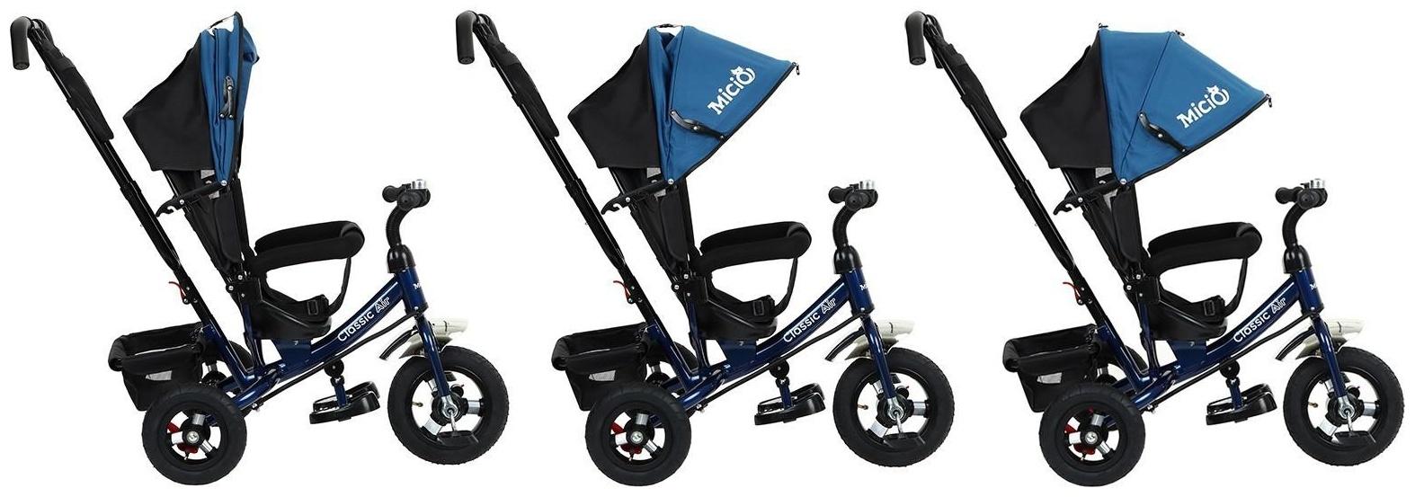 Велосипед трехколесный Micio Classic Air, надувные колеса 10