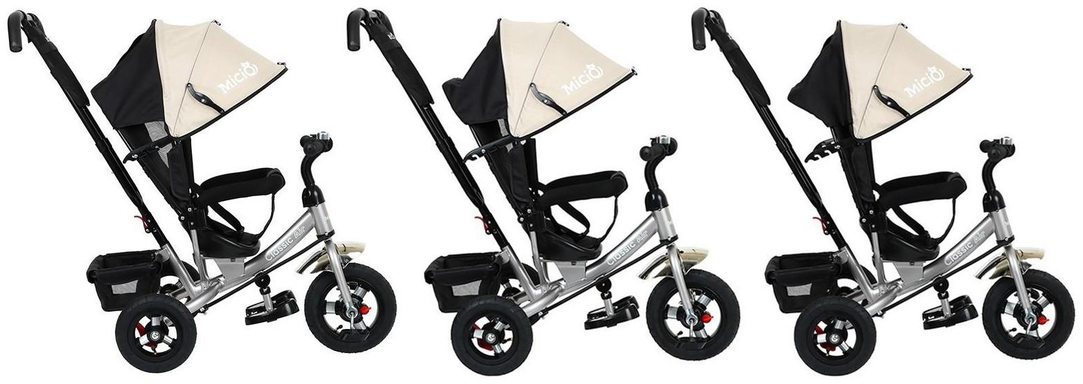 Велосипед трехколесный Micio Classic Air, надувные колеса 10