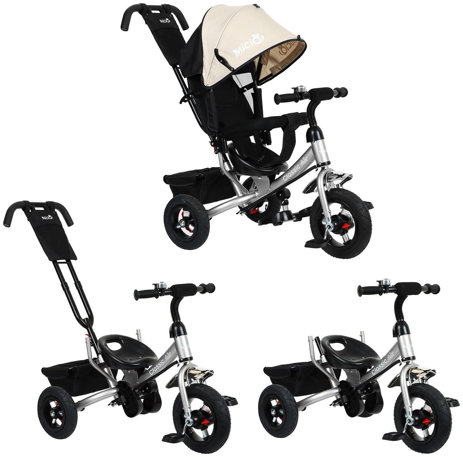 Велосипед трехколесный Micio Classic Air, надувные колеса 10