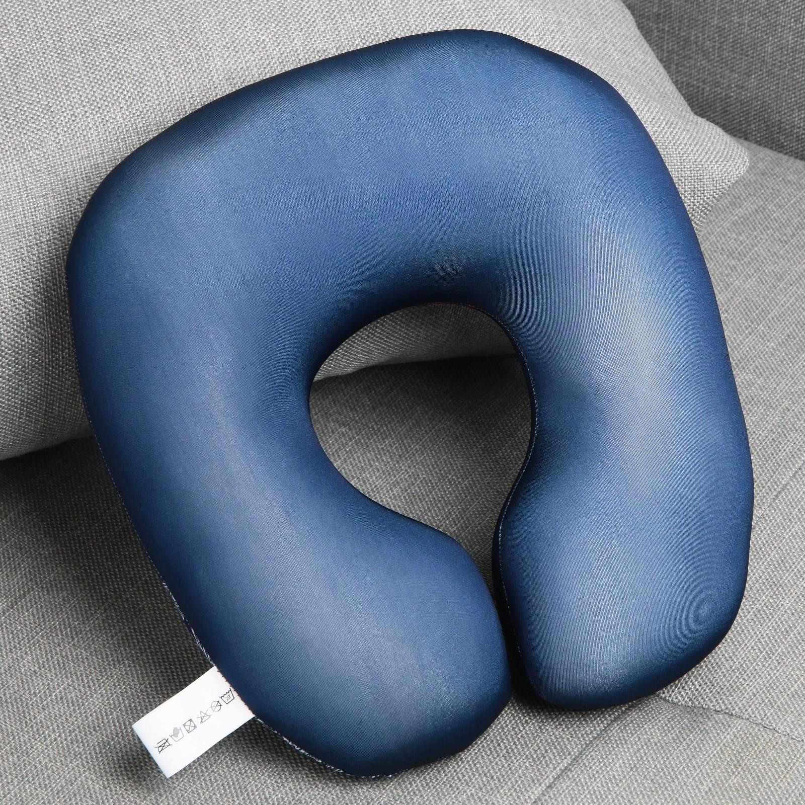 Подголовник антистресс «President», синий