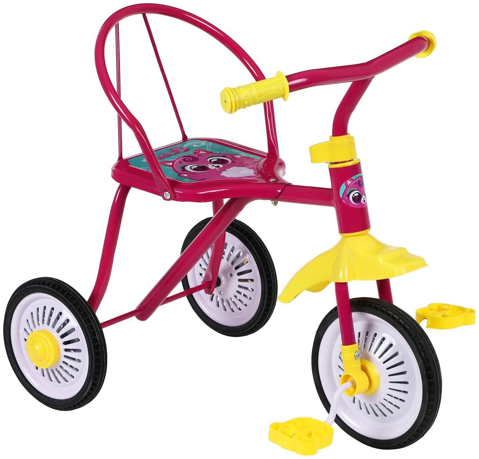 Велосипед трёхколёсный Micio Котопупсики, колёса 8