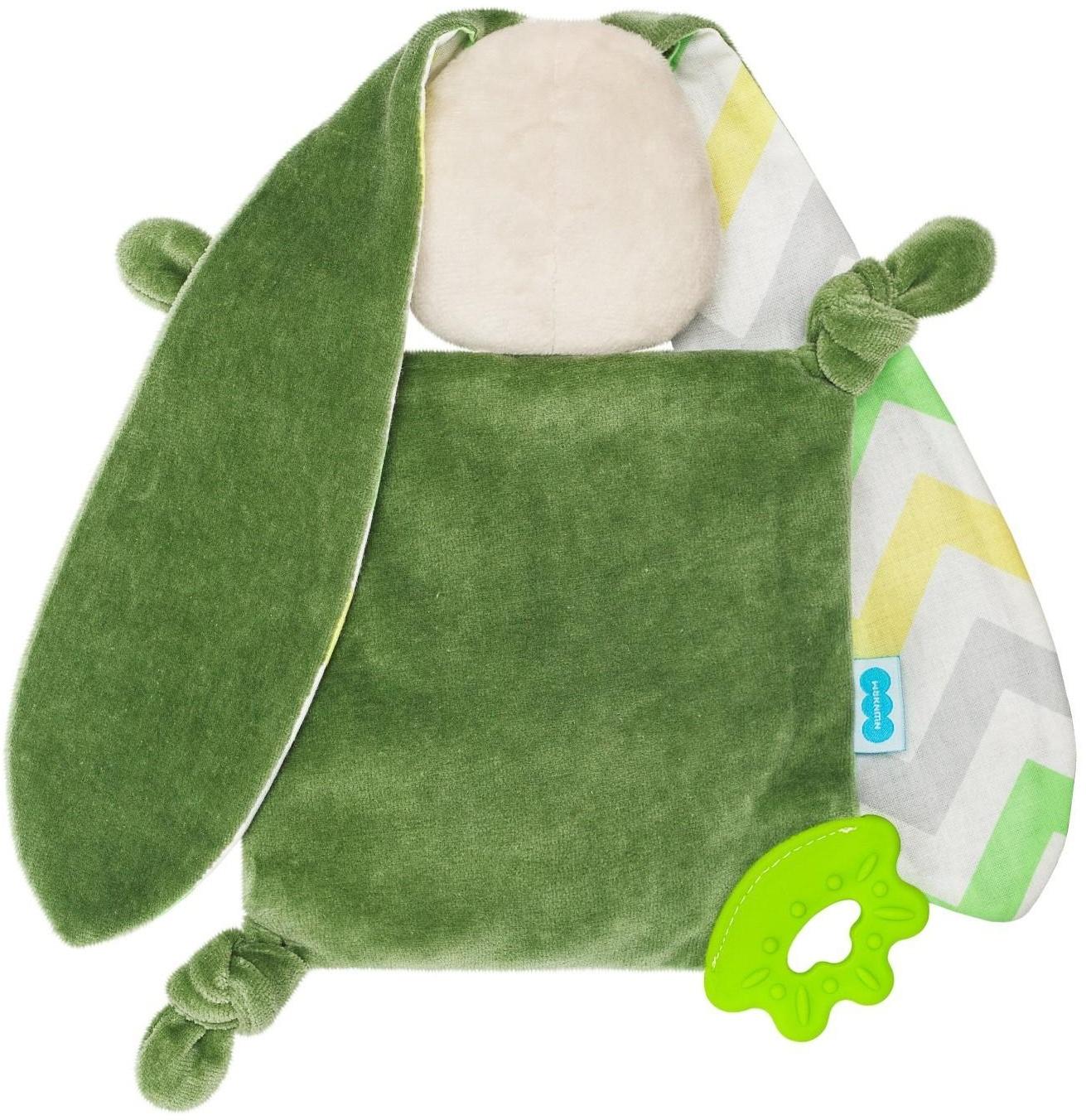 Мягкая игрушка «Комфортер Зайка. Оливка», с вишнёвыми косточками