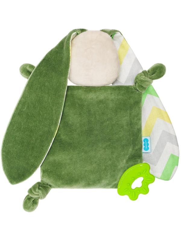 Мягкая игрушка «Комфортер Зайка. Оливка», с вишнёвыми косточками