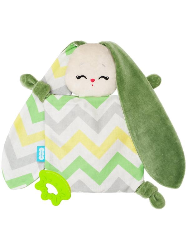 Мягкая игрушка «Комфортер Зайка. Оливка», с вишнёвыми косточками