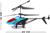 Вертолёт радиоуправляемый «Эксперт», работает от аккумулятора, 3,5 канала, свет, цвет голубой