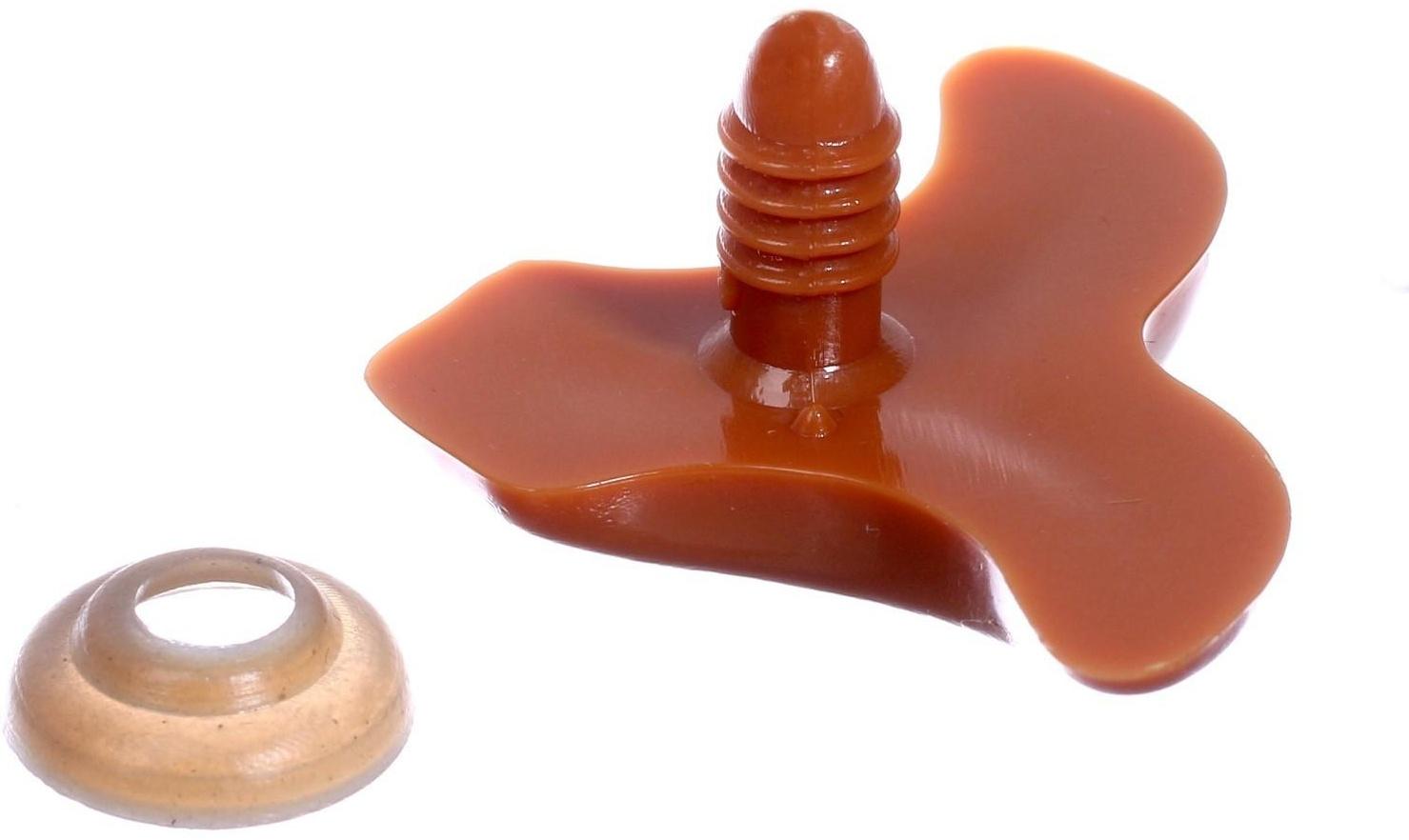 Носик винтовой с заглушкой, набор 3 шт., размер 1 шт: 4 × 2,8 см