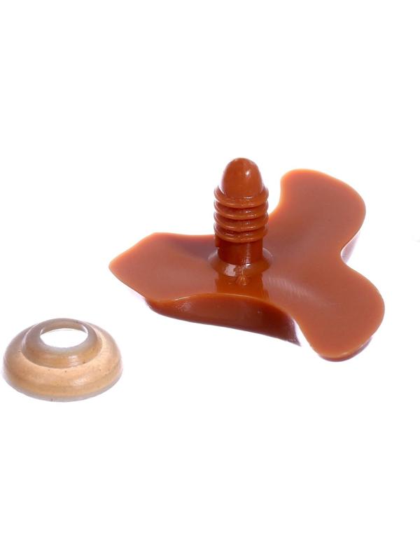 Носик винтовой с заглушкой, набор 3 шт., размер 1 шт: 4 × 2,8 см