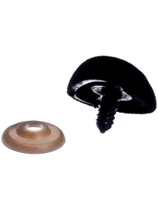 Носик винтовой с заглушкой, ворсистый, набор 4 шт., размер 1 шт: 3,1 × 2,3 см