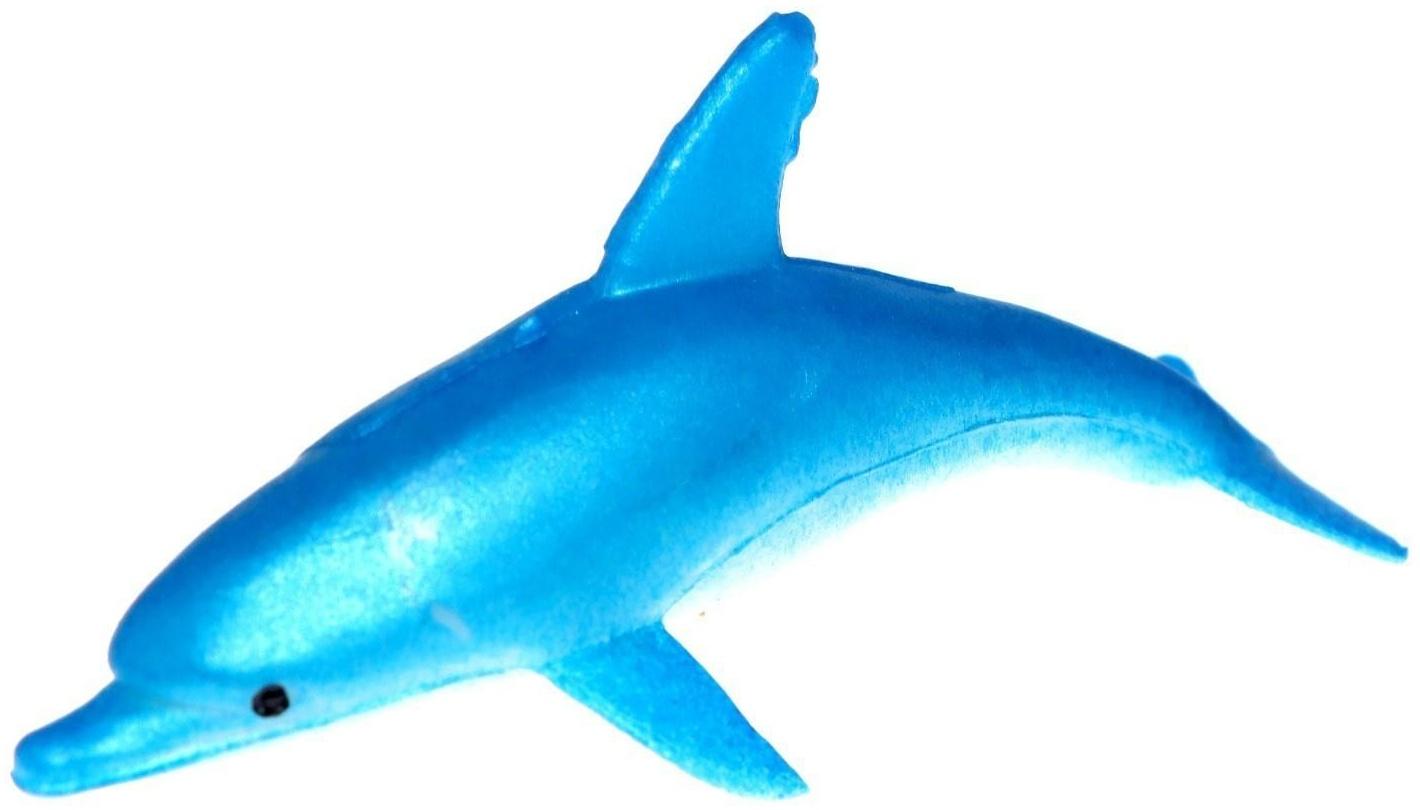 Набор фигурок животных с обучающими карточками «Водные животные»