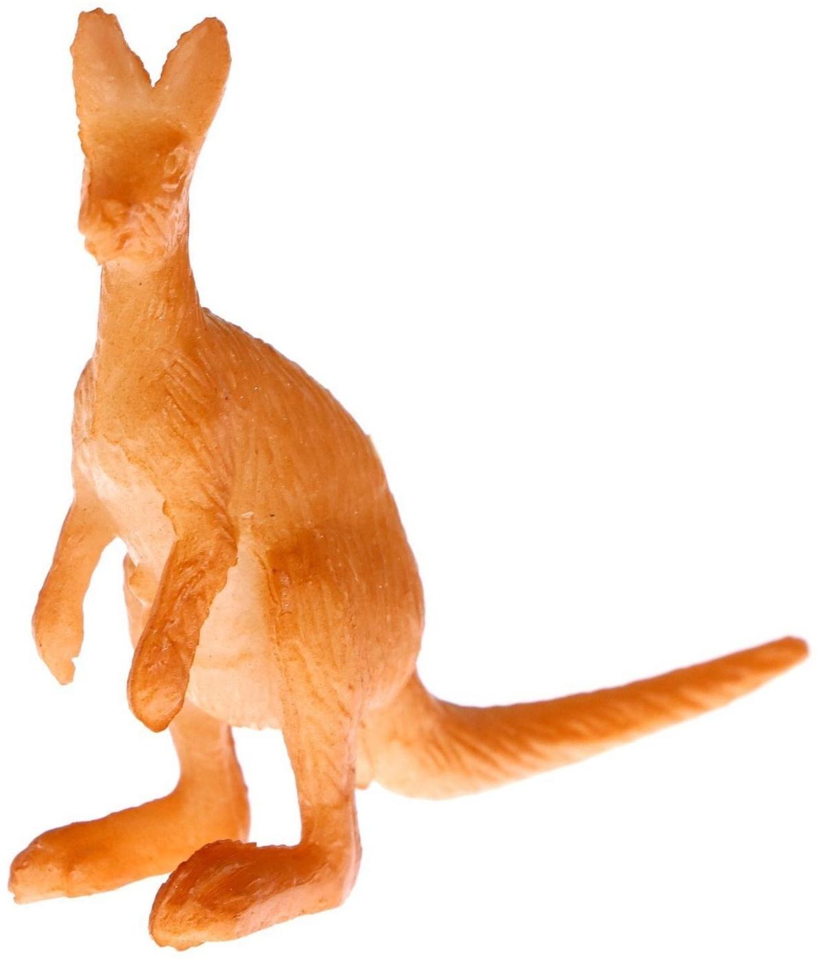 Набор фигурок животных с обучающими карточками «Животные мира»