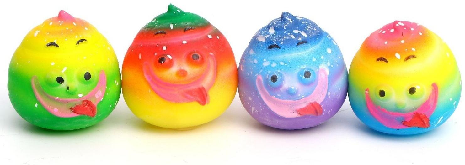 Мялка «Чудик» с пастой, цвета МИКС