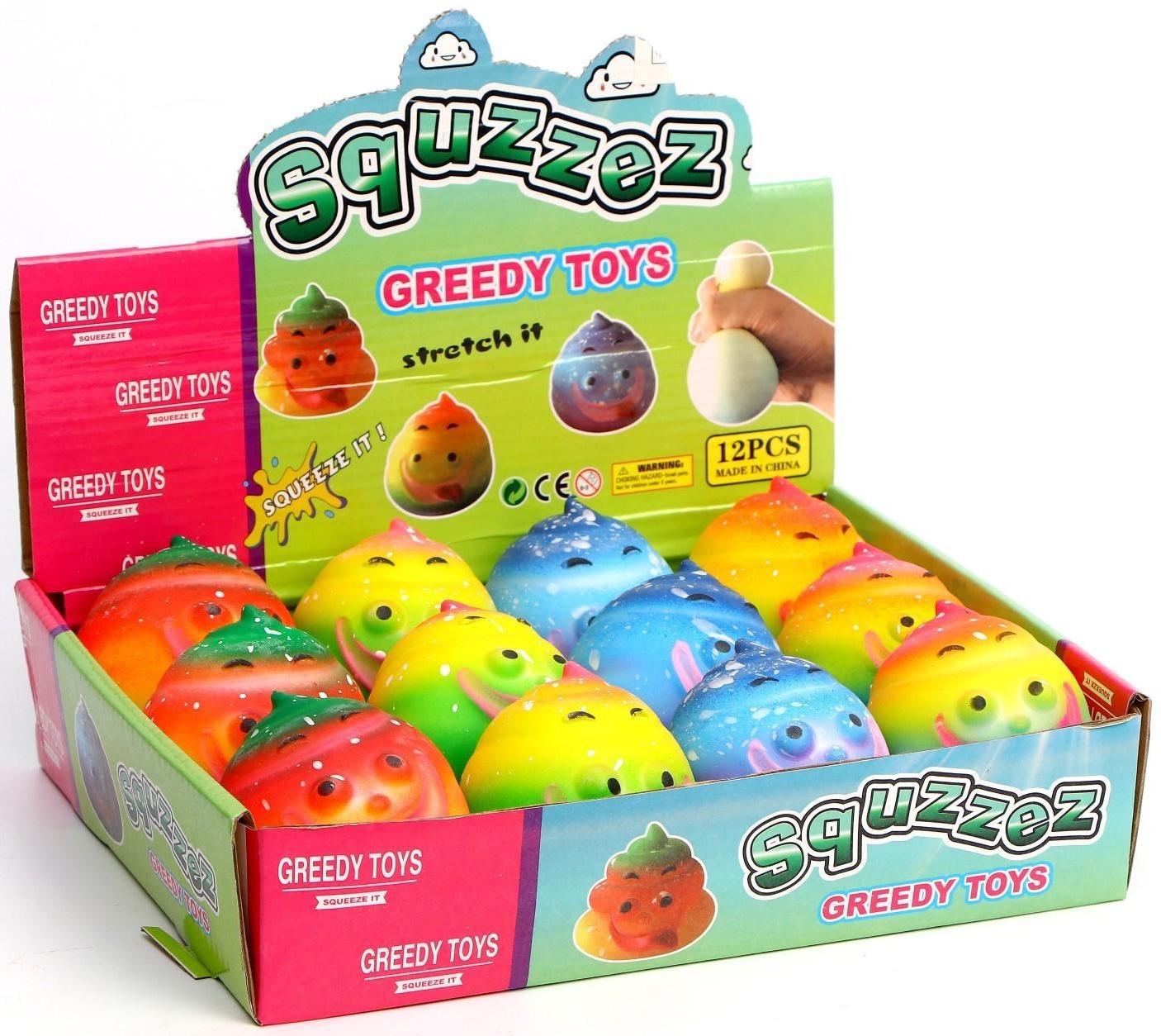 Мялка «Чудик» с пастой, цвета МИКС