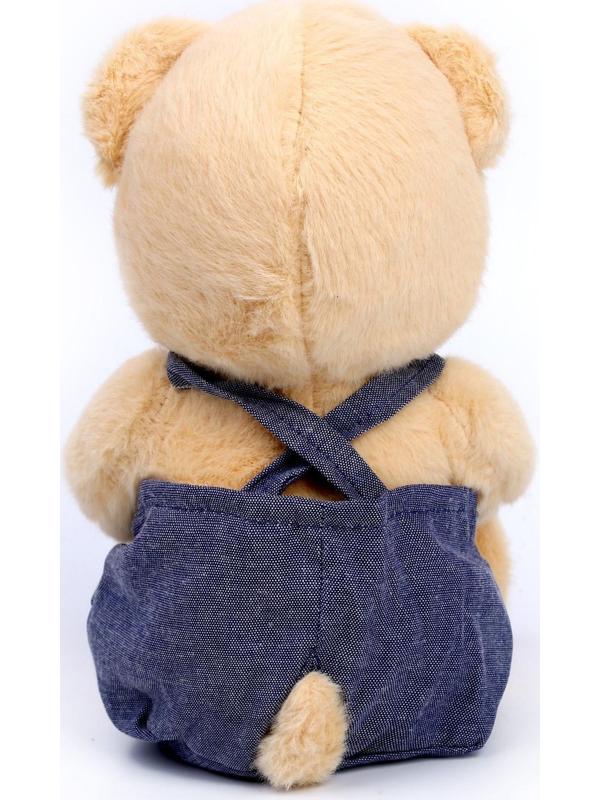 Мягкая игрушка «Мишутка в комбинезоне», цвет МИКС